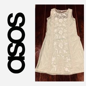 ASOS Stunning Light Floral Spring Mini Dress